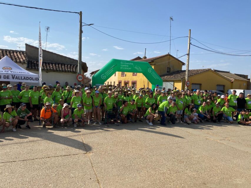 Los pueblos de la comarcan caminan contra el cáncer