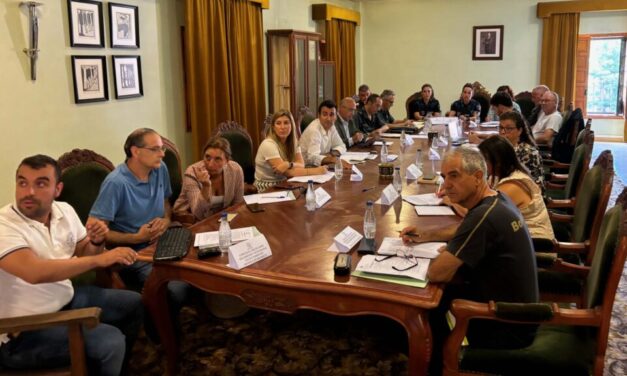 David Esteban: «el Ayuntamiento de Rioseco es un firme colaborador para que esta catástrofe cuente con la declaración que corresponda y minimizar las consecuencias negativas»