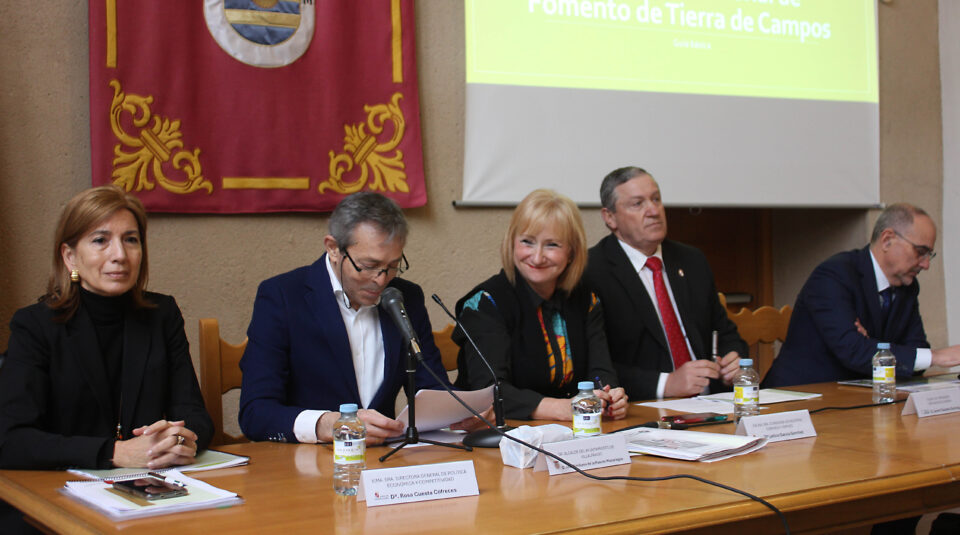 Villalpando acoge la presentación del Plan de Fomento de Tierra de Campos